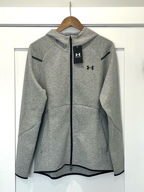 New Under Armour Unstoppable Fleece zip hoodie